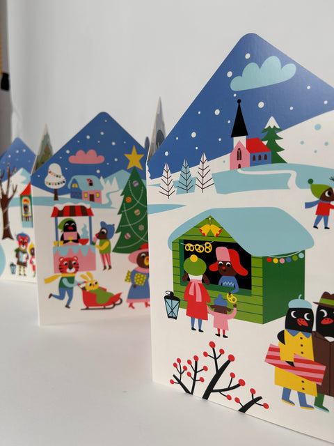 Vánoční městečko